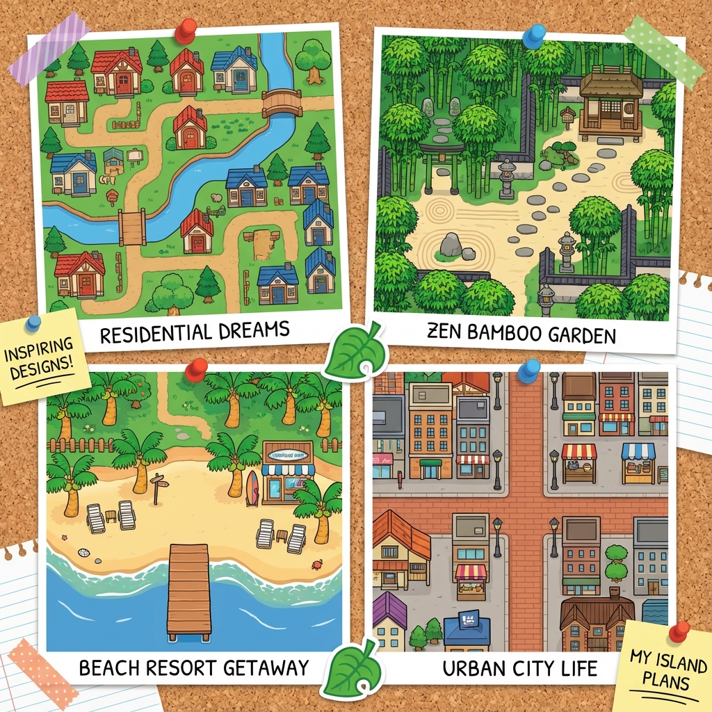 10 Best Island Layout Ideas for ACNH - New Horizons